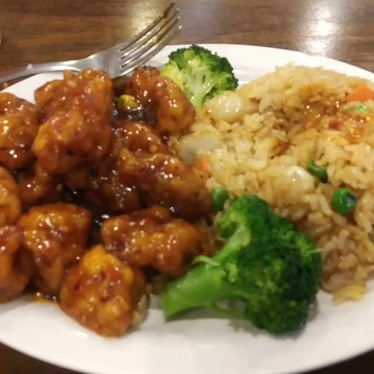 sesame chicken 芝麻雞